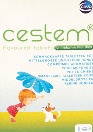 Cestem Comprimes 2 Chiens Moyens - Petits