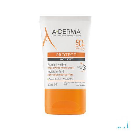 Aderma Protect Pocket Fluide Onzichtbare Ip50 + 30 ml  -  Aderma
