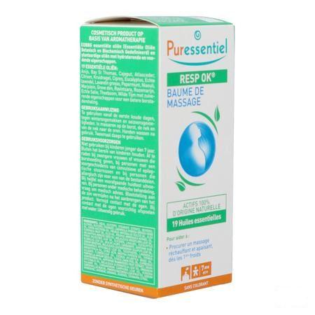 Puressentiel Ademhaling Balsem 19 Essentiele Olie 50 ml  -  Puressentiel