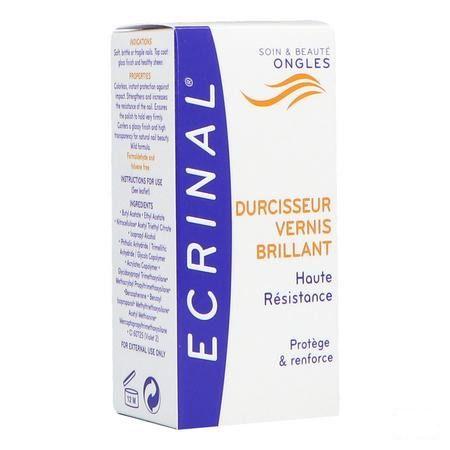 Ecrinal Durcisseur Ongles Brillant Flacon 10 ml 20203  -  Asepta