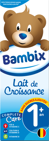 Bambix Lait Croissance Nature 1+ 1L