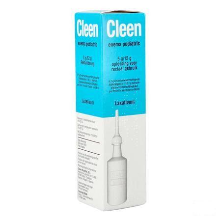 Cleen Enema Pediatric 5 gr/12g Oplossing Rect.gebr.fl 66 ml