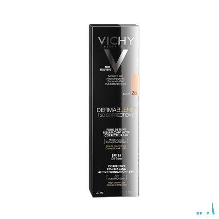 Vichy Fdt Dermablend Correction 3d 25 30 ml  -  Vichy