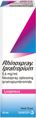 Rhinospray Ipratropium 0,6Mg/Ml Neusspray 15 ml