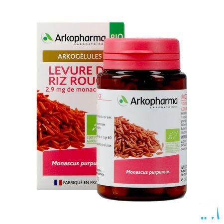 Arkogelules Levure Riz Rouge Bio Caps 45 Nf