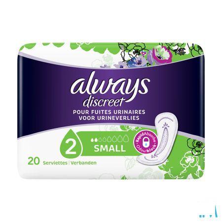 Always Discreet Incontinence Pads Small Spx20