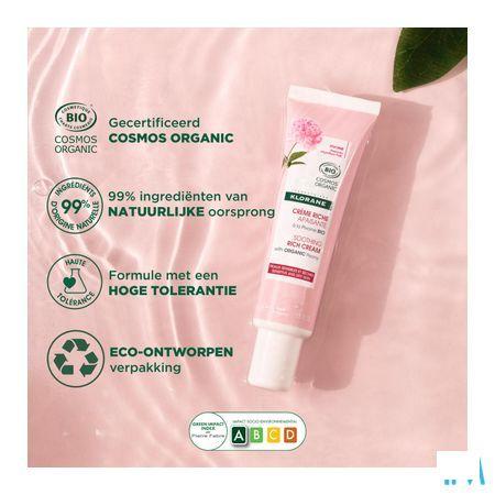 Klorane Gezicht Rijke Cr Pioenroos Bio 40 ml