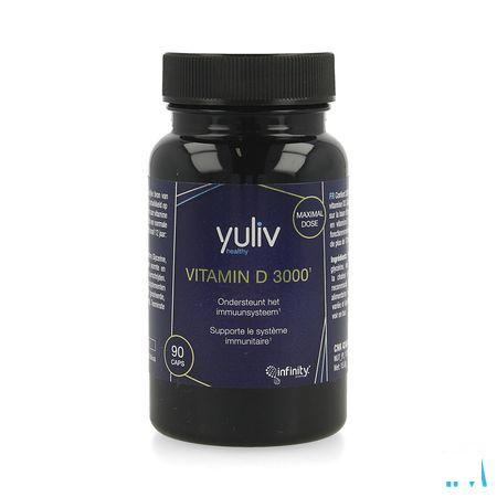 Yuliv Vitamine D 3000 Caps 90