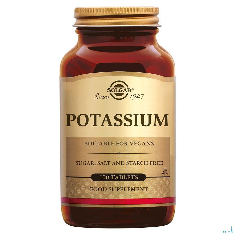 Solgar Potassium (kalium) Tabletten 100  -  Solgar Vitamins