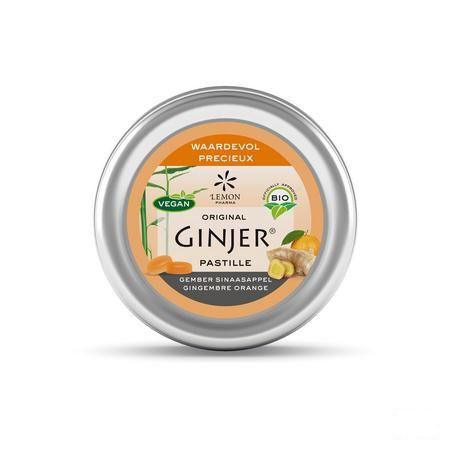 Ginjer Original Pastilles Bio 40 grr - Lemon Pharma  -  Eureka Pharma