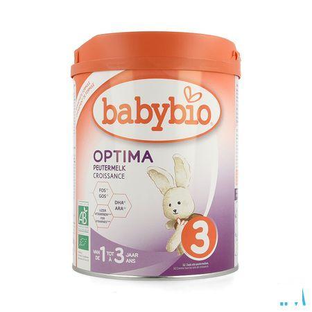 Babybio Optima 3 Peutermelk 800G  -  Ocebio