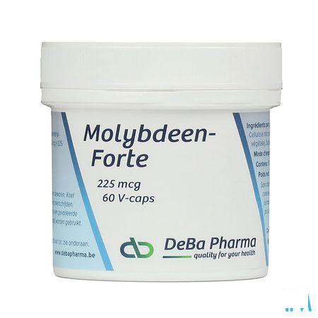 Molybdene Forte V-Capsule 60x225mcg  -  Deba Pharma