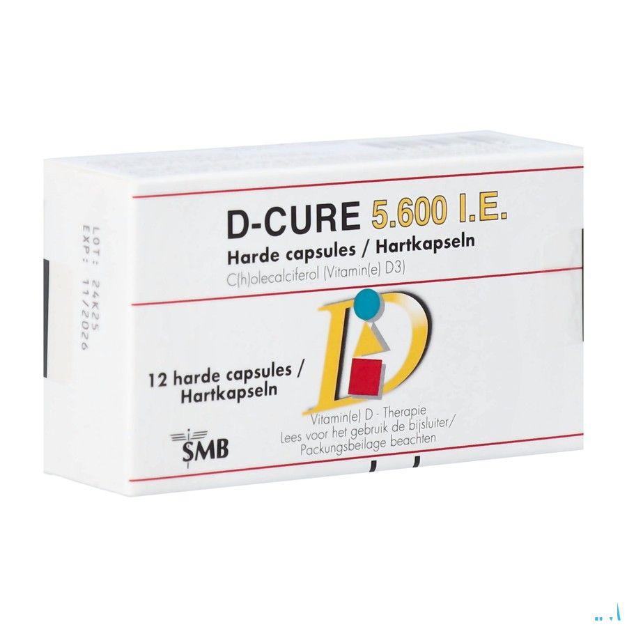 D Cure 5600Ui Gelules 12