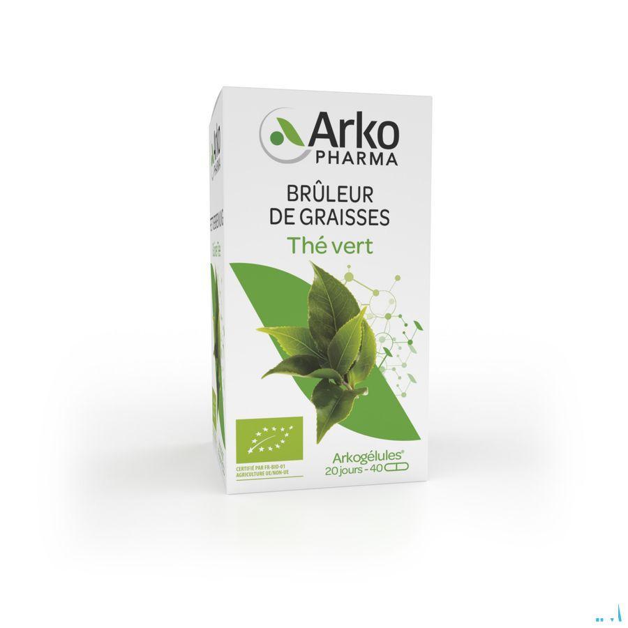 Arkocaps Groene Thee Bio Capsule 40  -  Arkopharma