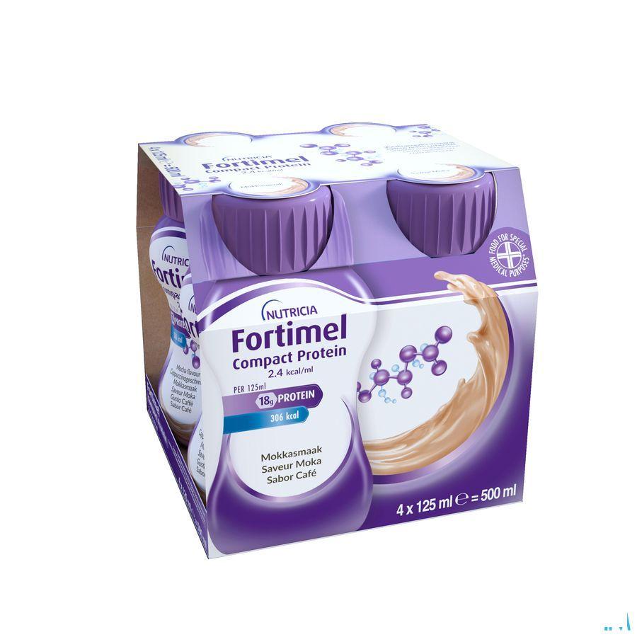Fortimel Compact Protein 2.4Kcal Mokka 4 x 125 ml