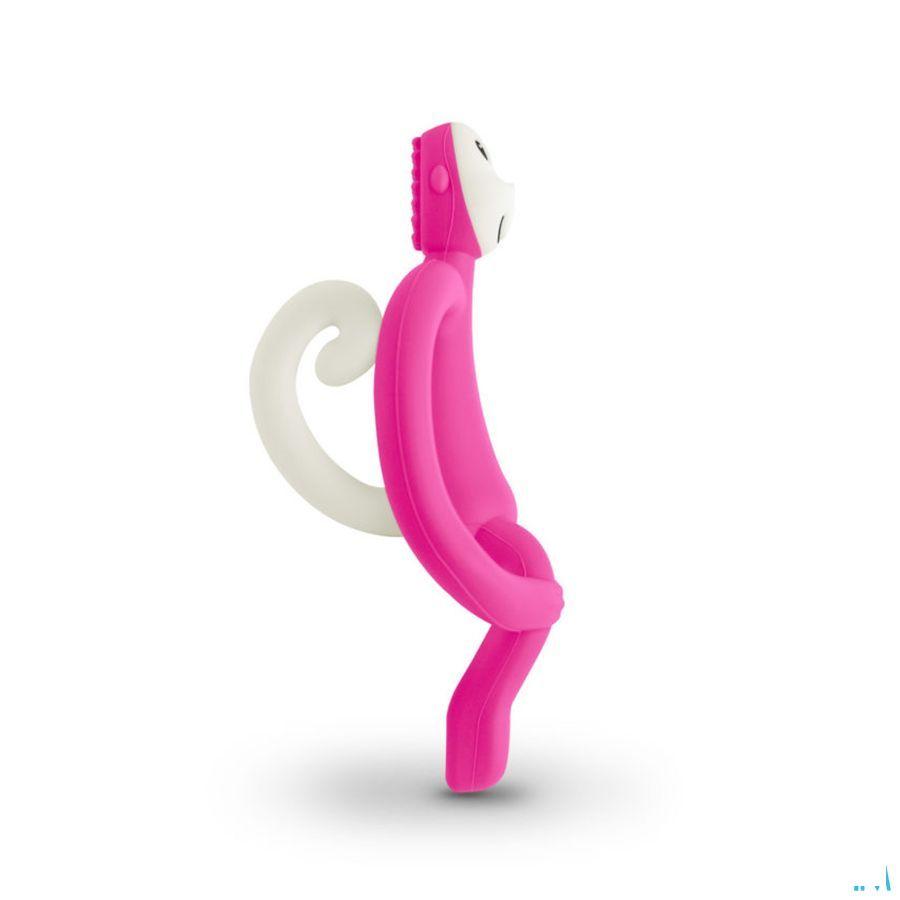 Matchstick Monkey Bijtring Roze  -  Bomedys