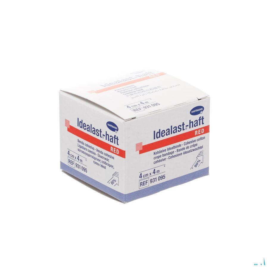 Idealast-haft Rood 4cmx4m 1 P/s  -  Hartmann