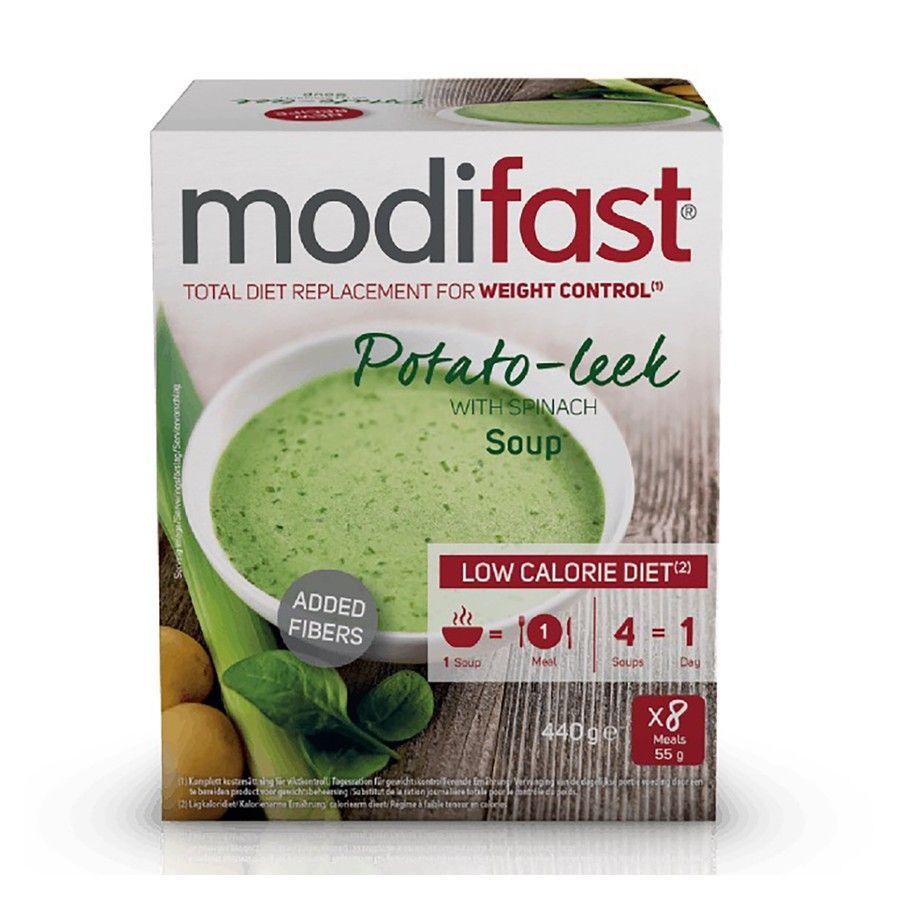 Modifast Potato Leek Soup 8x55 gr  -  Nutrition & Sante