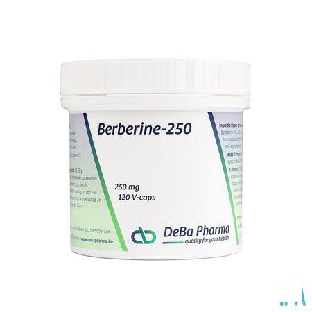 Berberine 250 mg V-Caps 120  -  Deba Pharma