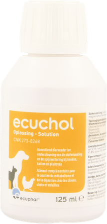 Ecuchol Oplossing Oraal 125 ml  -  Ecuphar