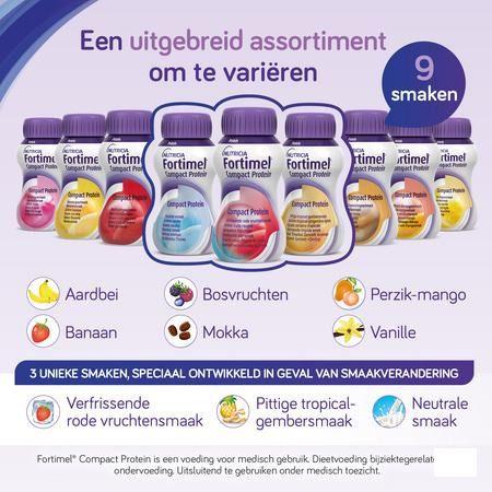 Fortimel Compact Protein Mix Multipack 8x125 ml  -  Nutricia