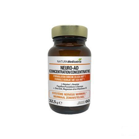 Neuro-ad Concentration Pot Capsule 60  -  Natura Medicatrix