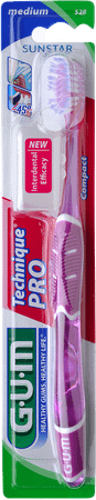 Gum Technique Pro Compact Medium Tandenborstel 528