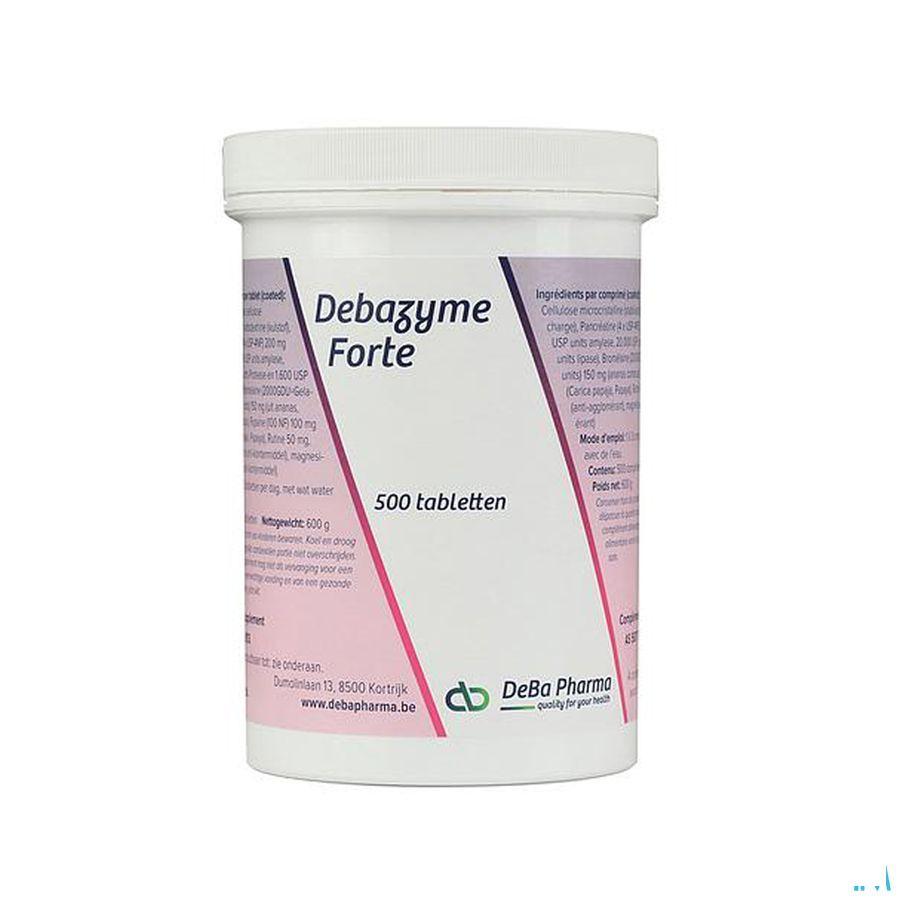 Deba-zyme Forte Comprimes 500  -  Deba Pharma