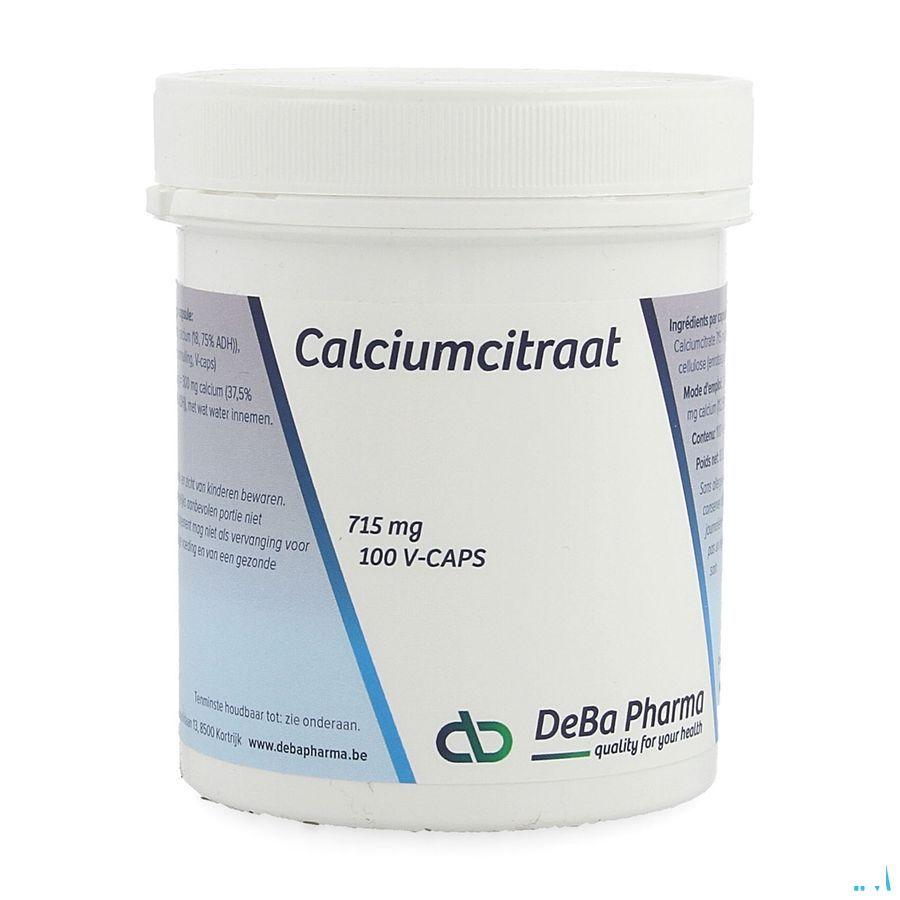 Calciumcitraat V-Capsule 100  -  Deba Pharma