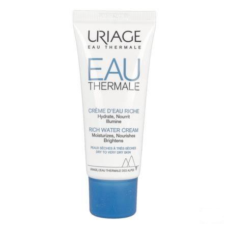 Uriage Thermaal Water Creme Rijk Water 40 ml