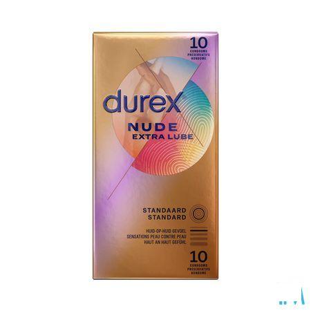 Durex Nude Extra Lube Condooms 10