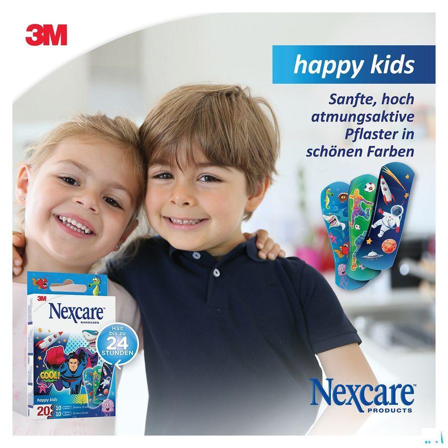 Nexcare Happy Kids Boys 20  -  3M