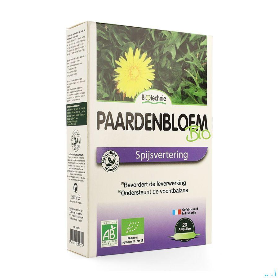 Paardebloem Bio Ampullen 20x10 ml