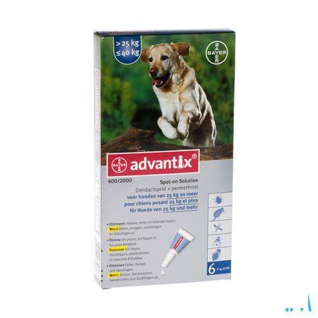 Advantix 400/2000 Honden 25