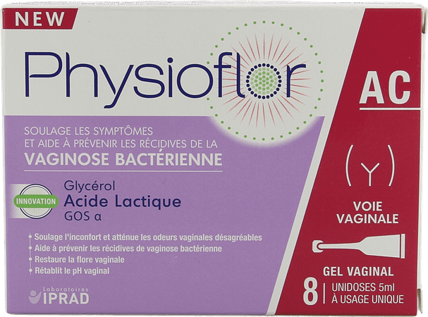 Physioflor Gel Unidos 8X5 ml