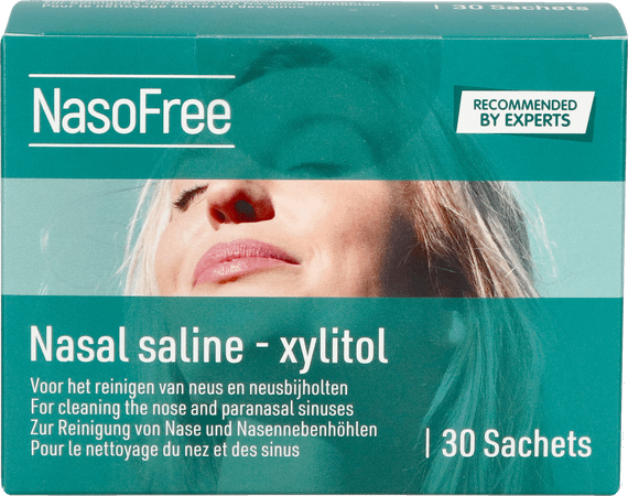 Dos Medical Nasaal Spoelzout+Xylitol Zakje 30X6,5G