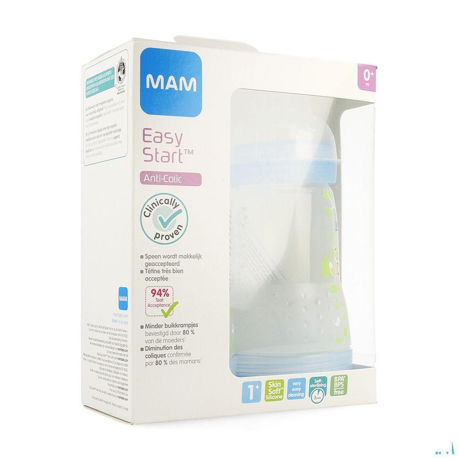 Mam Biberon Easy Start Anti colic 260 ml Garcon 2 Pack