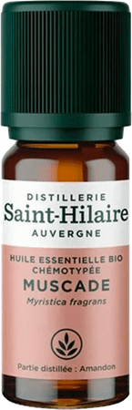 Nootmuskaat Essentiele Olie 10 ml  -  Bioholistic Diffusion