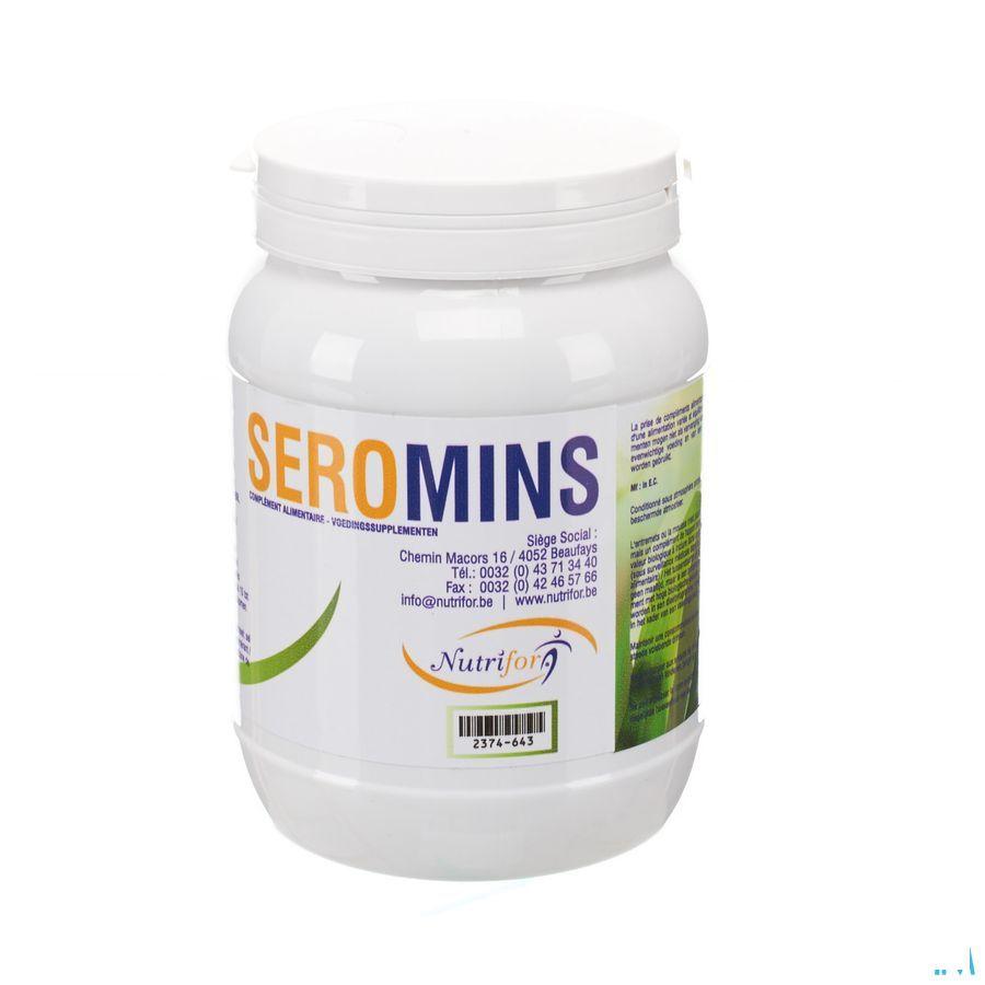 Seromins Chocolat Poudre 450 gr  -  Nutrifor