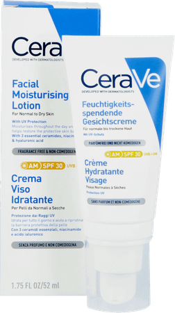 Cerave Creme Hydratante Visage Ip30 52 ml