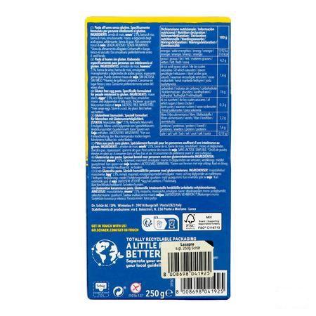 Schar Lasagne 250g 3271 Revogan