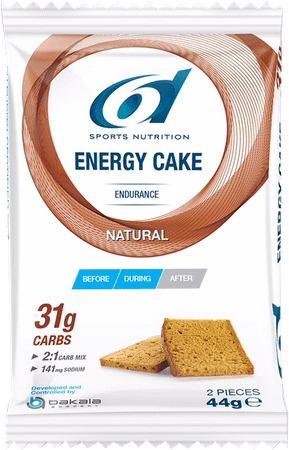 6d Sixd Energy Cake Natural 44g