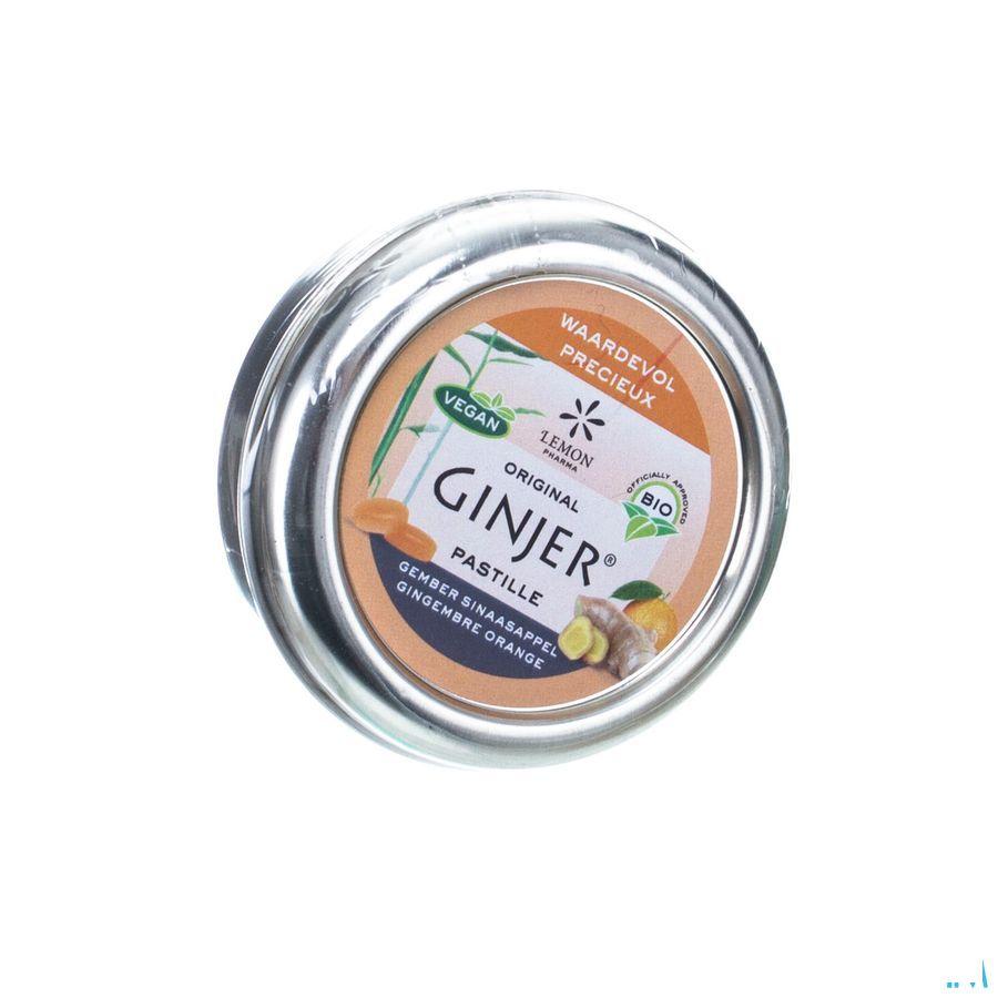 Ginjer Original Pastilles Bio 40 grr - Lemon Pharma  -  Eureka Pharma