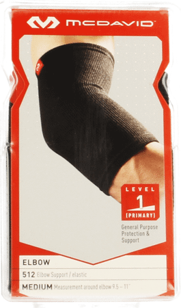Mcdavid Elbow Brace Elastic Black M 512