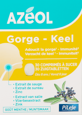 Azeol Keel Munt Zuigtabl 30