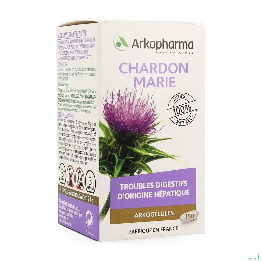 Arkocaps Mariadistel Plantaardig 150  -  Arkopharma