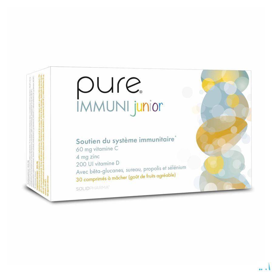 Pure Immuni Junior Kauwtabl 30