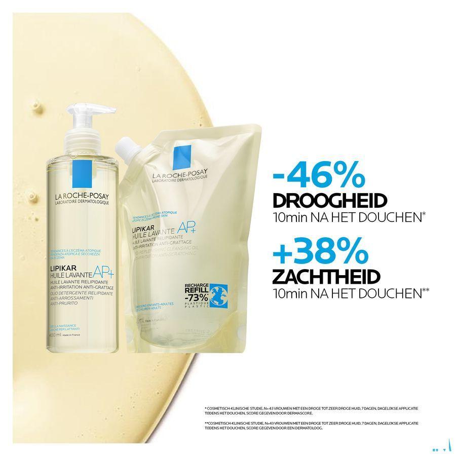 Lipikar Refill Wasolie Ap+ 400 ml  -  La Roche-Posay