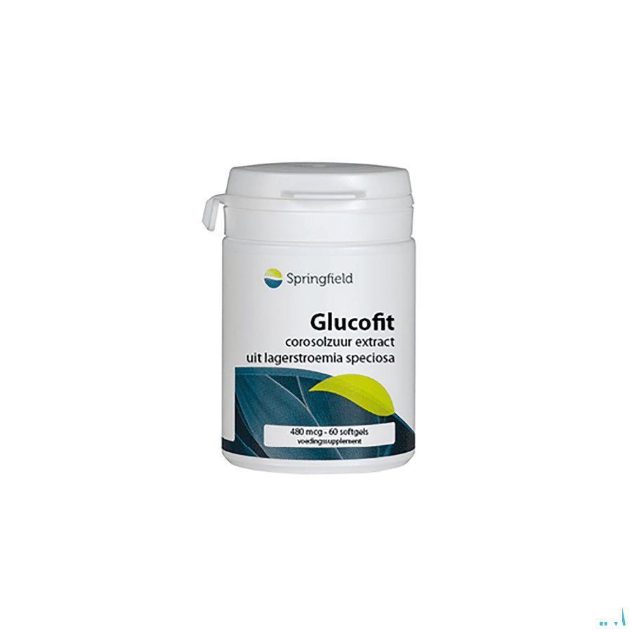 Glucofit Corosolic Acid 16 mg Springf. Softgels 60  -  Springfield Nutraceuticals