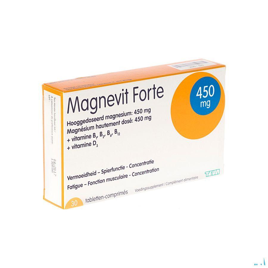 Magnevit Forte 450 mg Tabletten 30 
